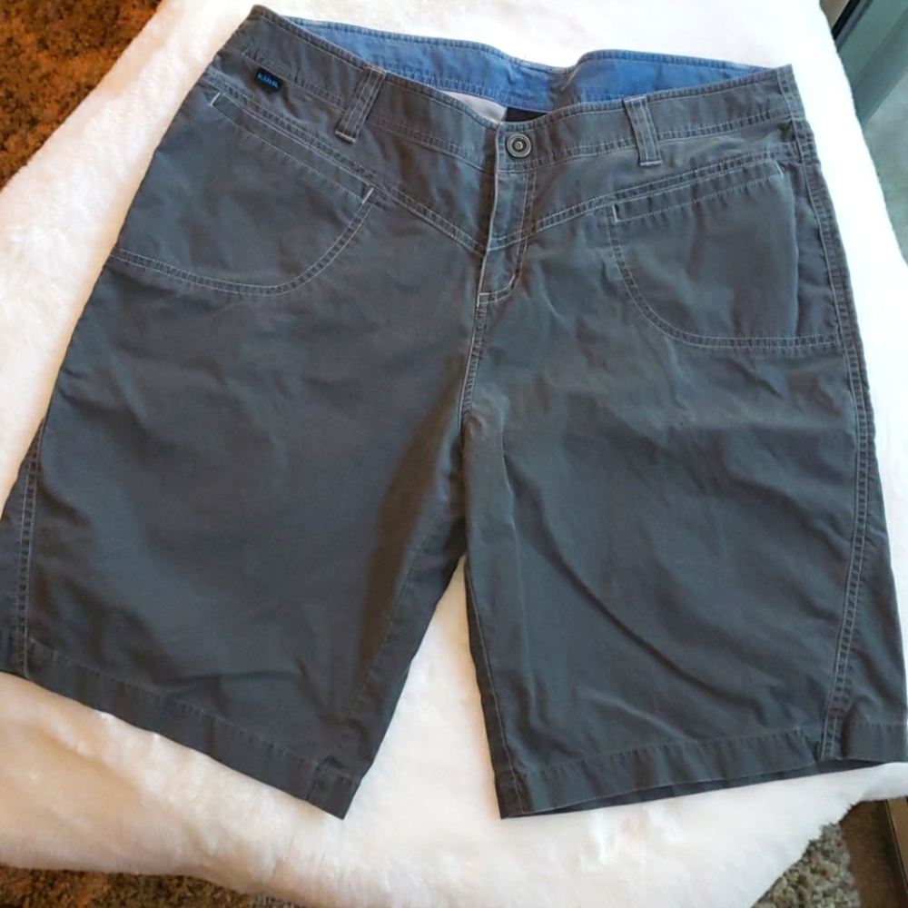 Kuhl Dry Ladies Green Lightweight Summer Shorts Size 14